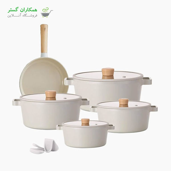 تصویر  سرویس قابلمه 11 پارچه نیوفلیم فیکا Fika